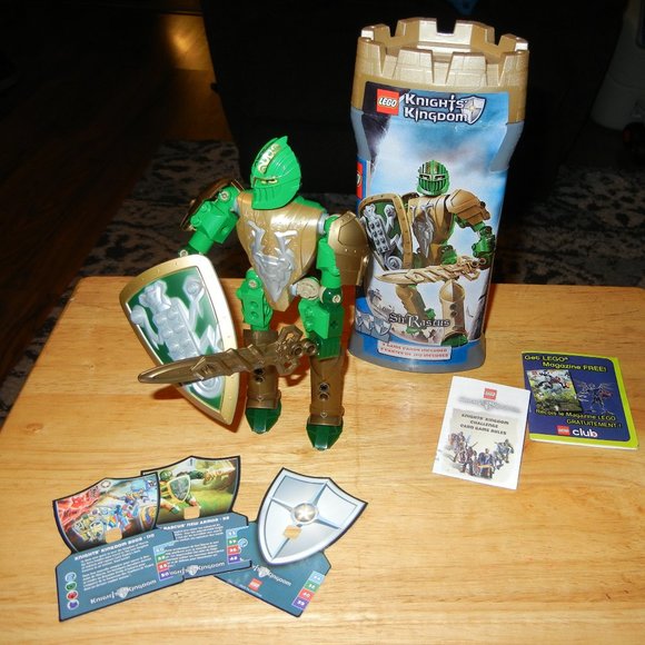 LEGO knights Kingdom Sir Rascus with 3 cards 8793 - Picture 1 of 3